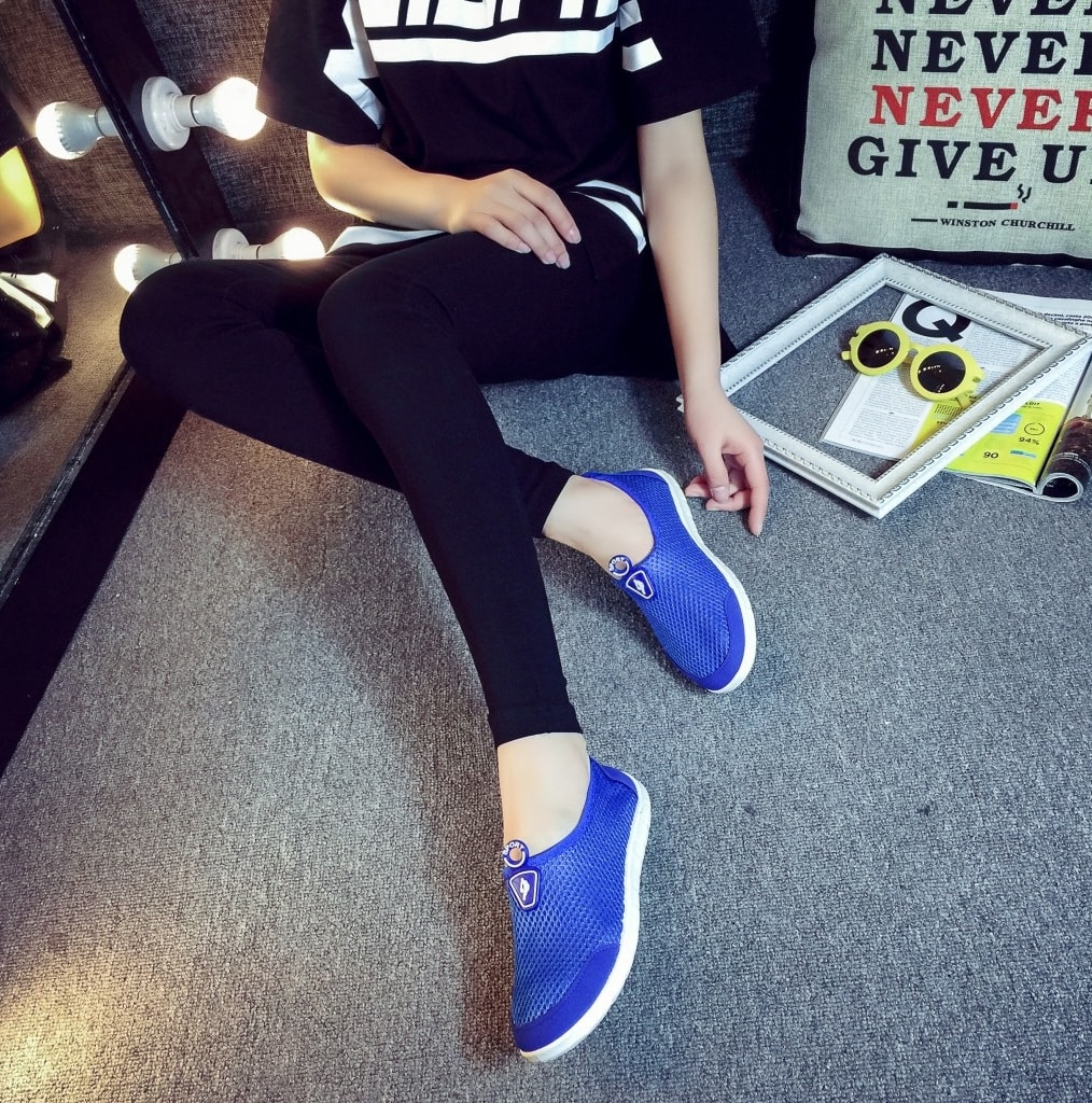 Blue Net Casual Shoes Import