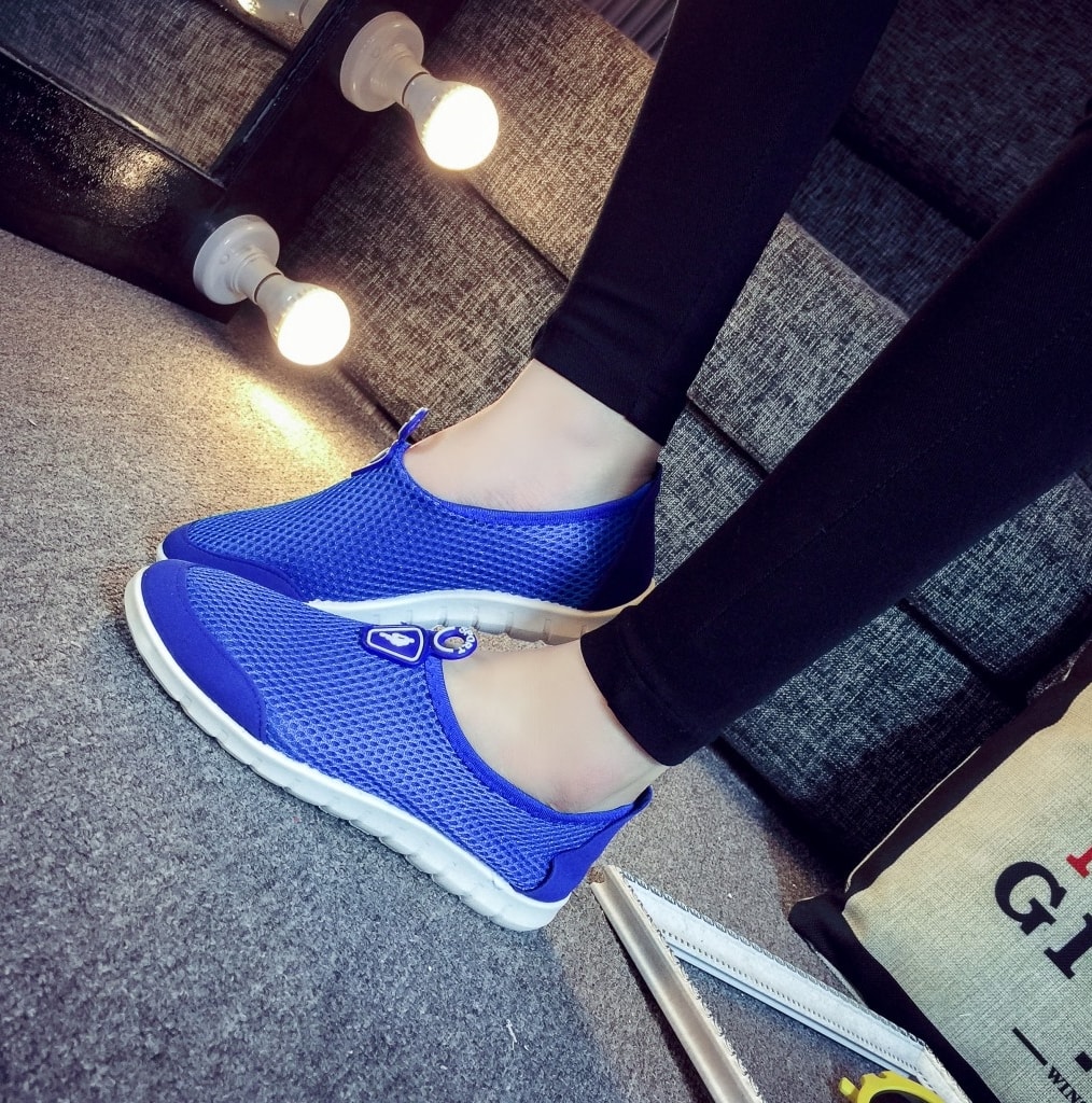 Blue Net Casual Shoes Import