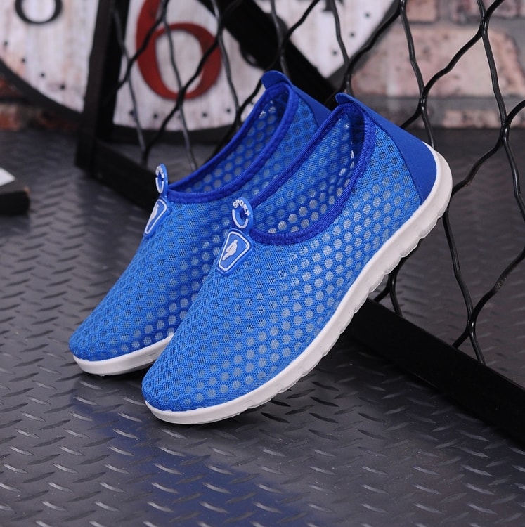 Blue Net Casual Shoes Import