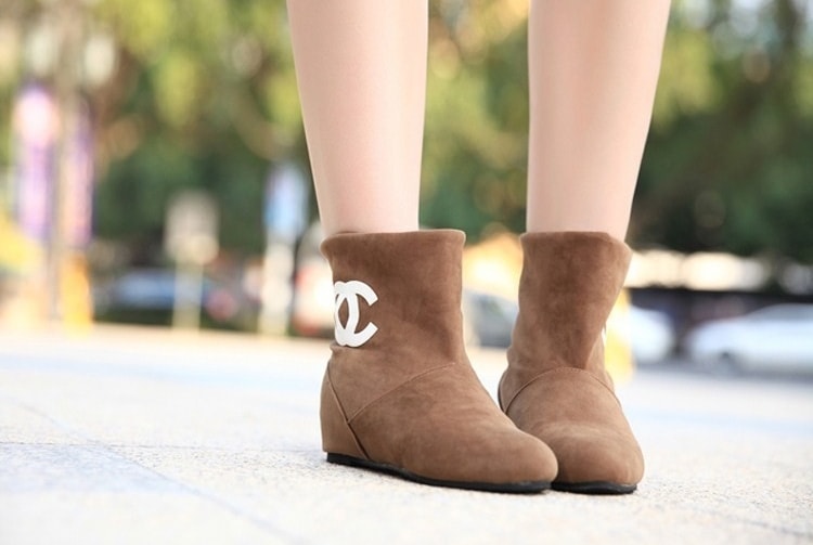 Brown Casual Soft Boot Import