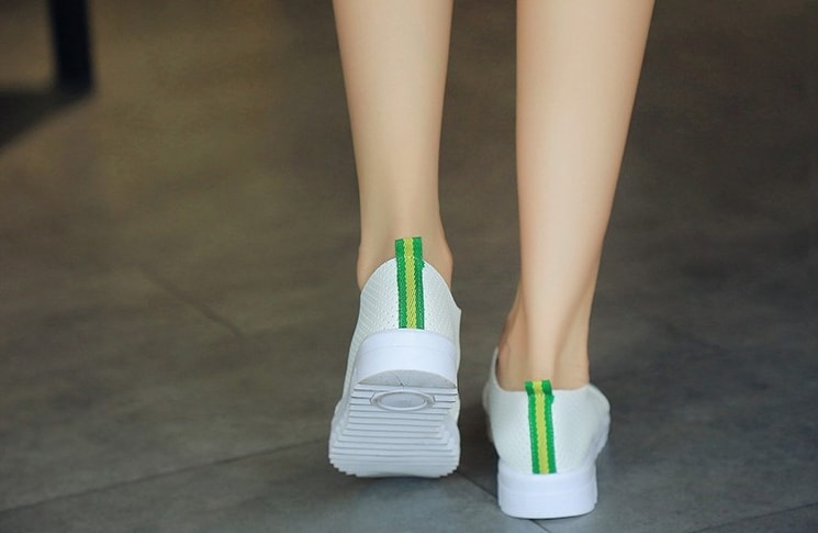 Green Casual Minimalist Shoe Import