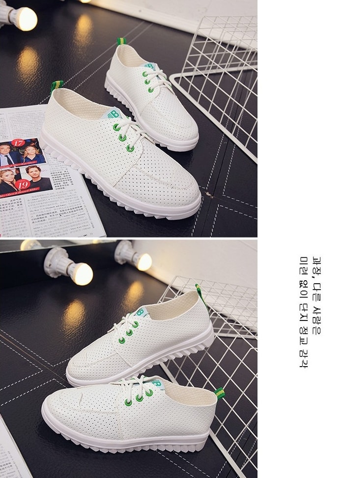 Green Casual Minimalist Shoe Import