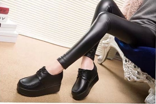 Black High Heel Casual Shoes Import