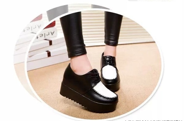 White High Heel Casual Shoes Import