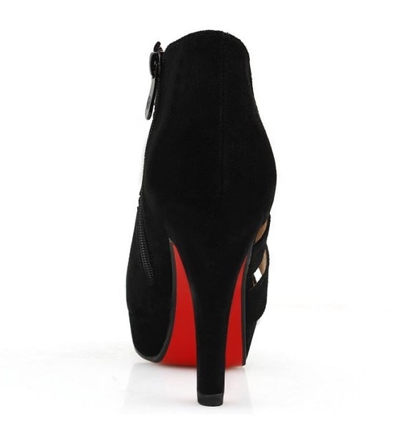 Black High Heel Party Shoes Import