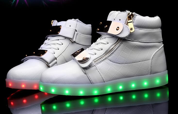 White Naruto LED Boots IOS & Android - ALL AGE