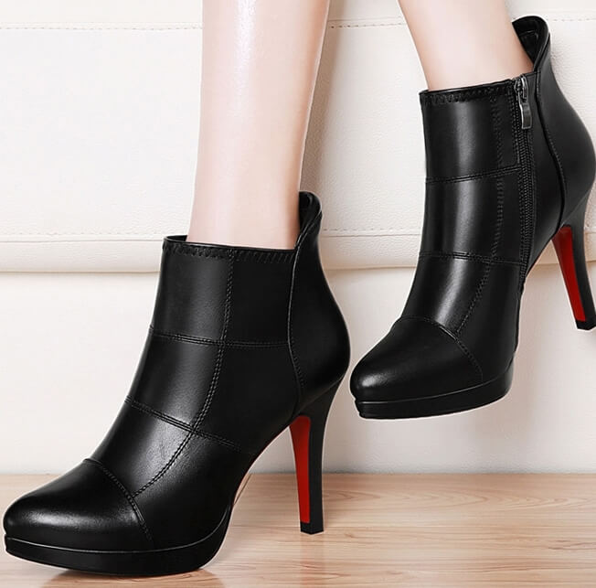 Black High Heel Boots GucciHeaven Original