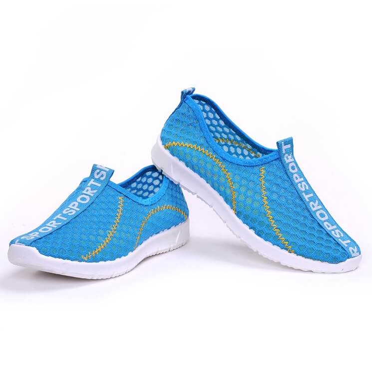 Blue Net Casual Yoga Shoes Import