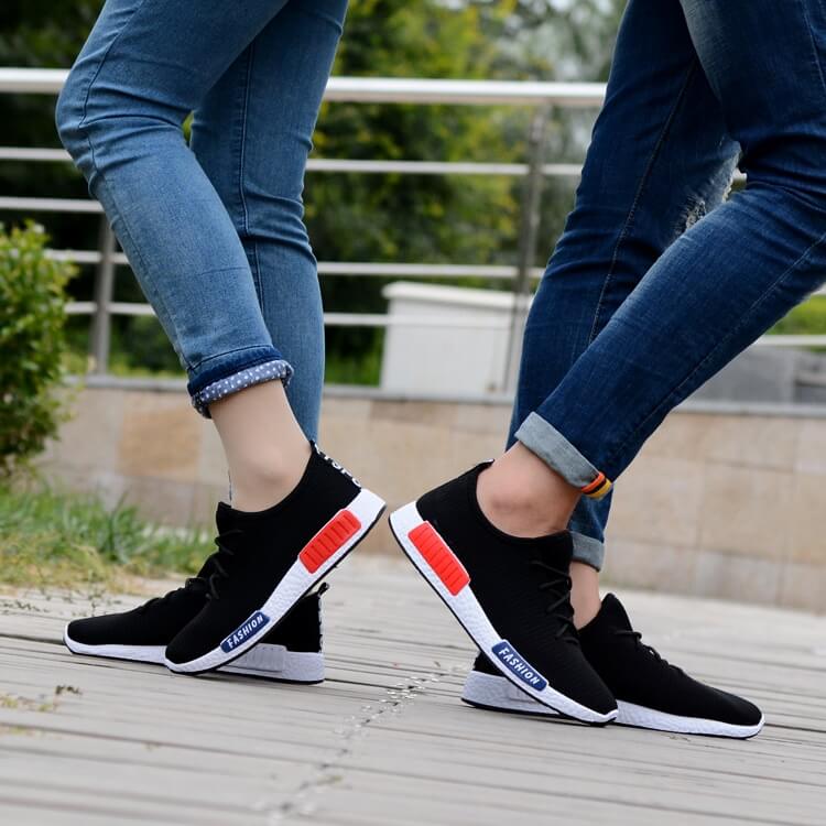 Black Couple Sneakers Import