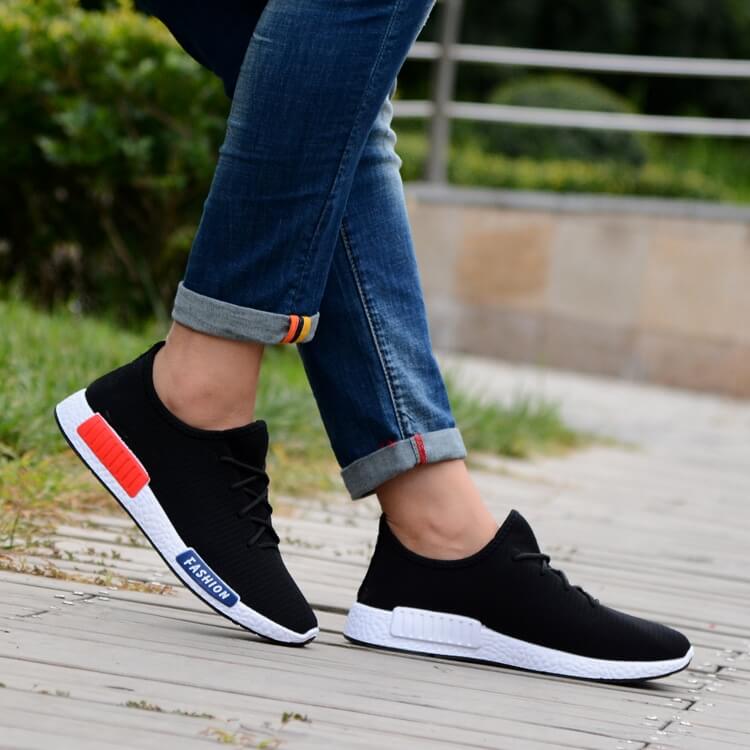 Black Couple Sneakers Import