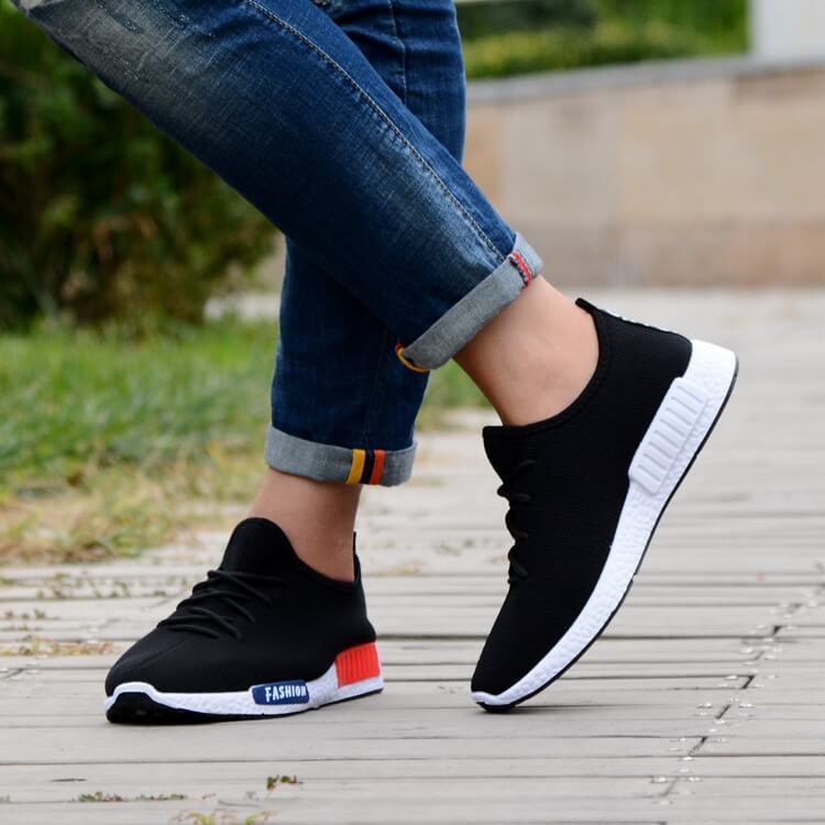 Black Couple Sneakers Import