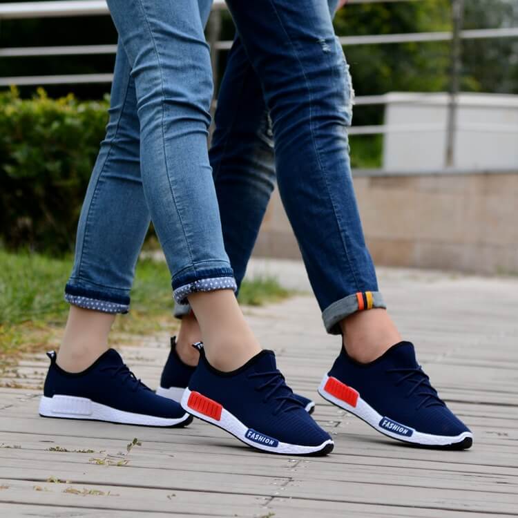 Blue Couple Sneakers Import