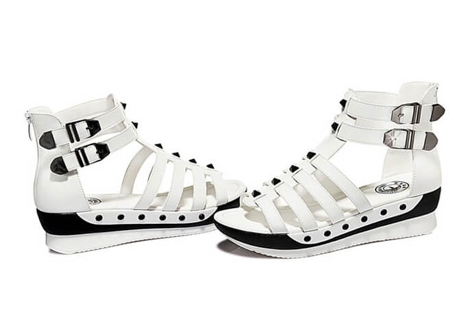 White Fashion Roman Sandal GucciHeaven