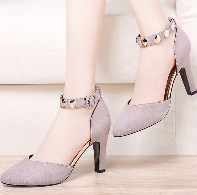 Violet Fashion Strap Shoes Centenary Original