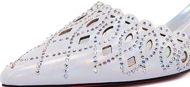 Violet Fashion Decorated Shoes GuciHeaven