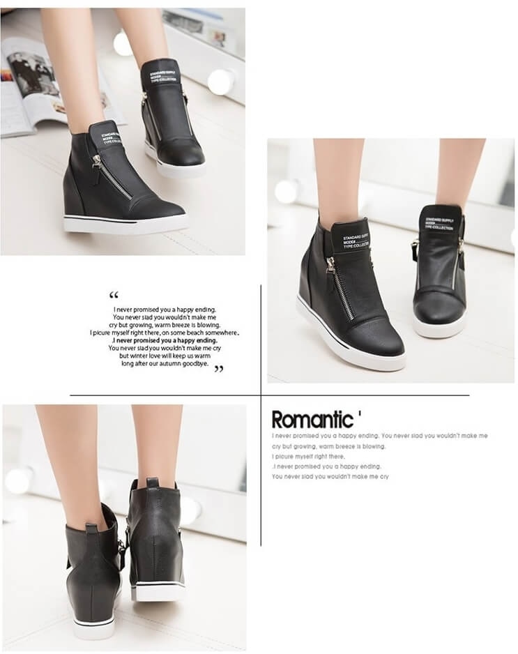 Black Casual High Heel Shoes Import