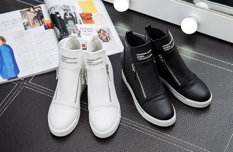 Black Casual High Heel Shoes Import