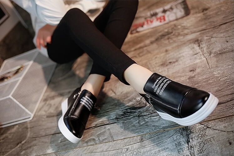 Black Casual High Heel Shoes Import