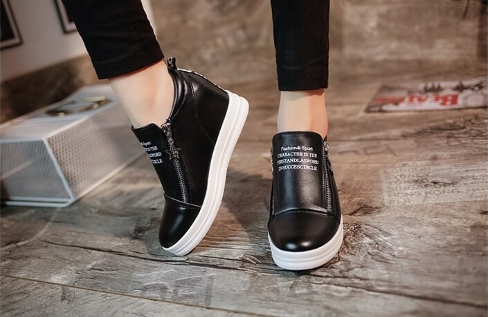 Black Casual High Heel Shoes Import