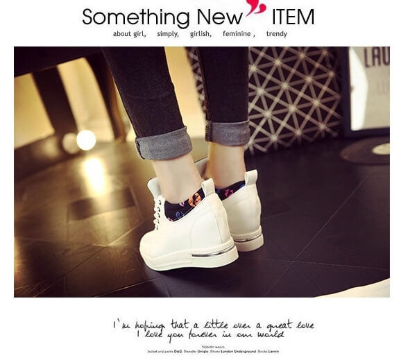 White Casual Fashion Shoes Import