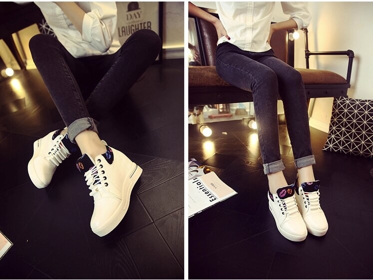 White Casual Fashion Shoes Import