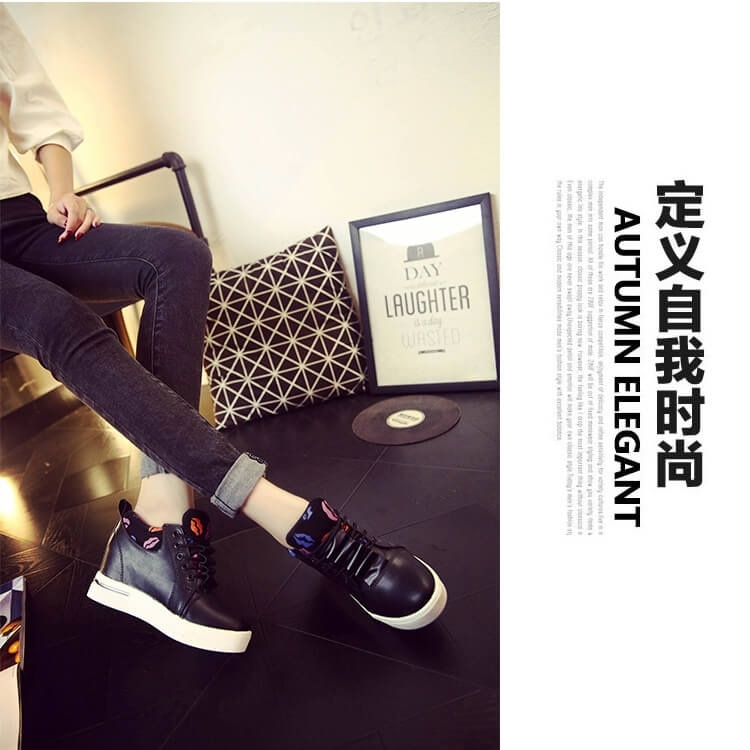 Black Casual Fashion Shoes Import