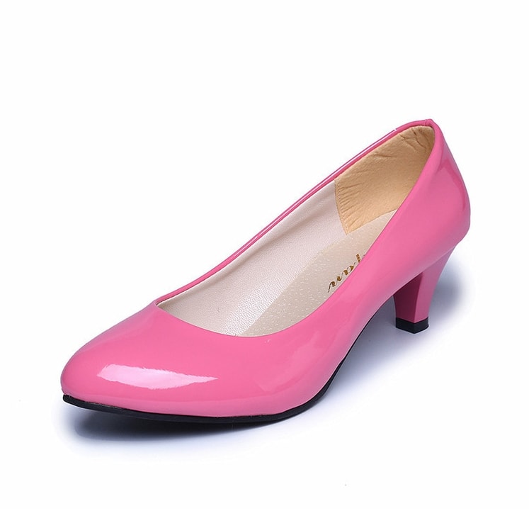 Pink Korean Style Office Shoes