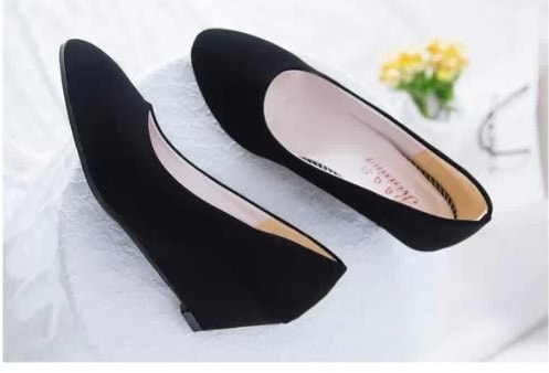 Black Korean Style Office Shoes