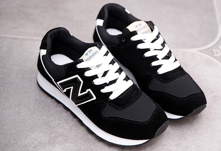 Black Korean N Style Sport Shoes