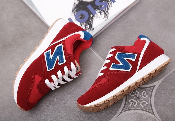 Red Korean N Style Sport Shoes