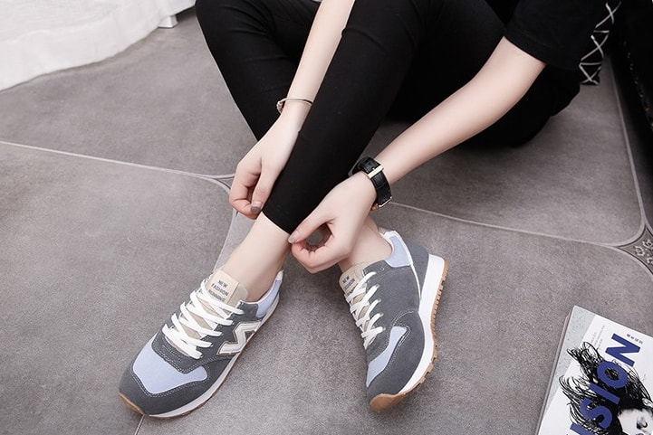 Gray Korean N Style Sport Shoes