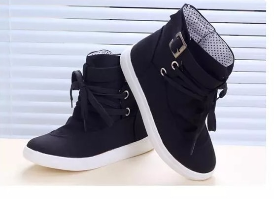 Black Casual Martin Boots