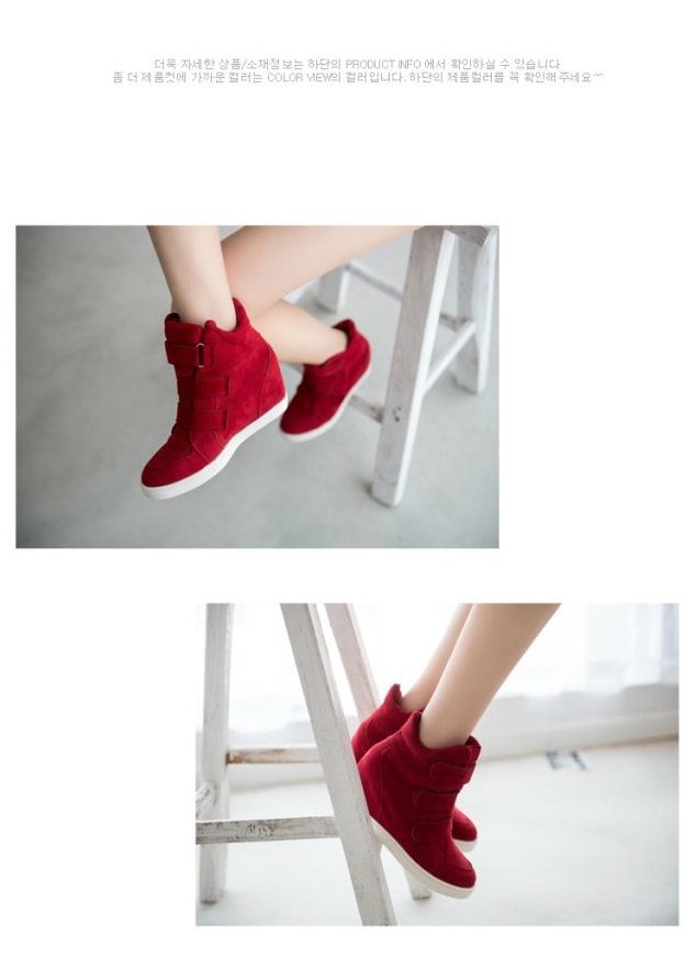 Pure Red Sport Shoes Import