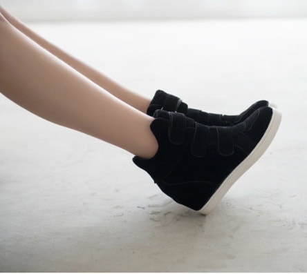 Pure Black Sport Shoes Import