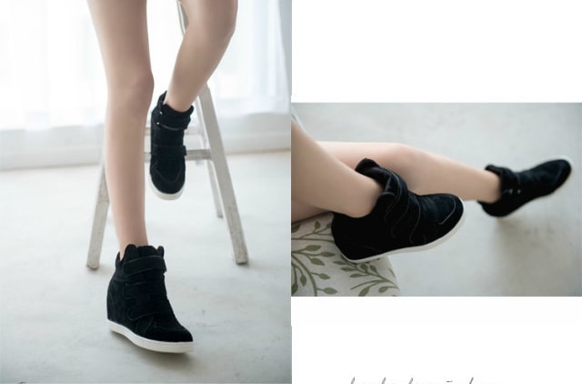 Pure Black Sport Shoes Import