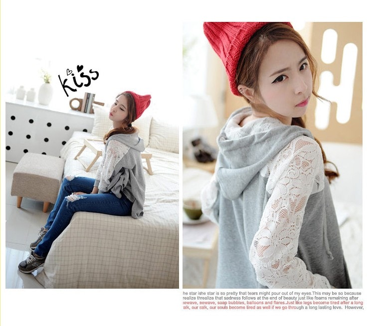 Hoodie JC499 Grey