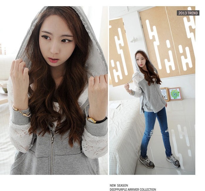 Hoodie JC499 Grey