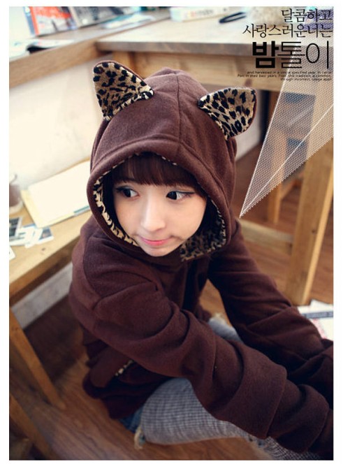 Hoodie JC516 Brown