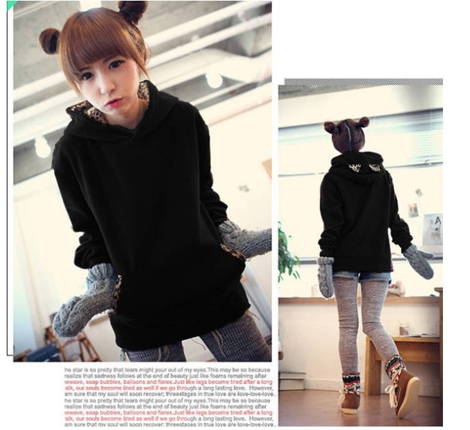 Hoodie JC517 Black