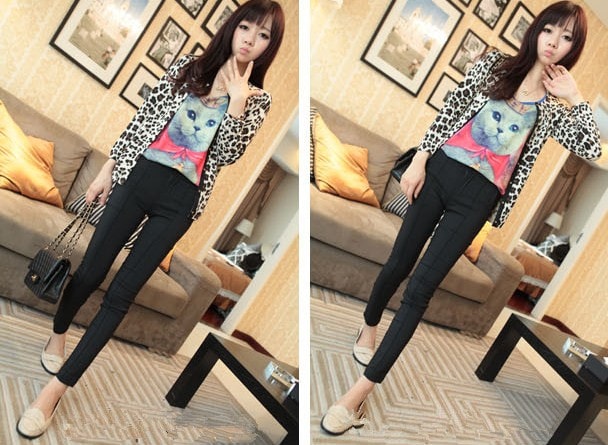 Cardigan JC616 Leopard