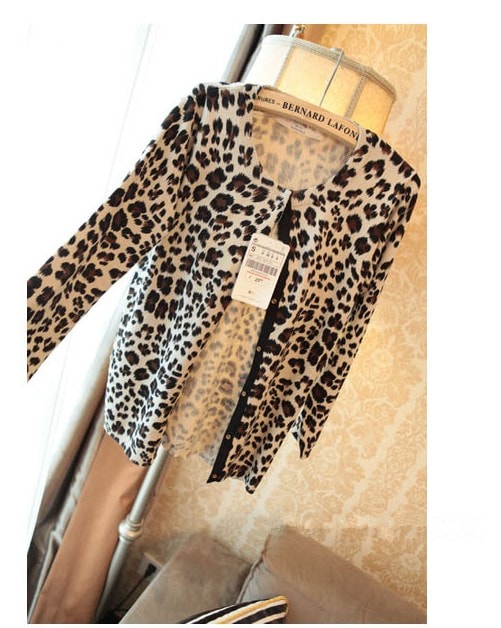 Cardigan JC616 Leopard