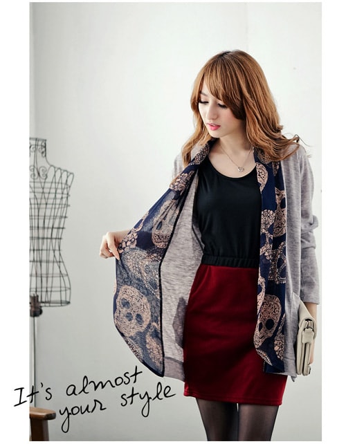 Cardigan JC627 Grey