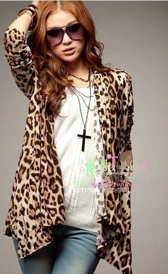 Cardigan JC630 Leopard