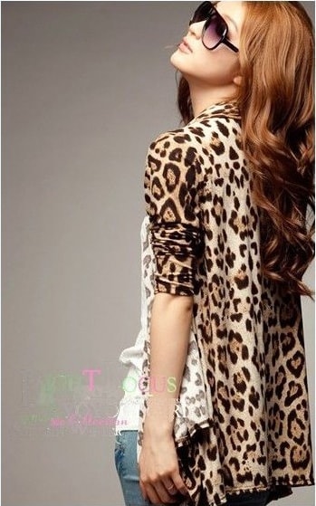 Cardigan JC630 Leopard