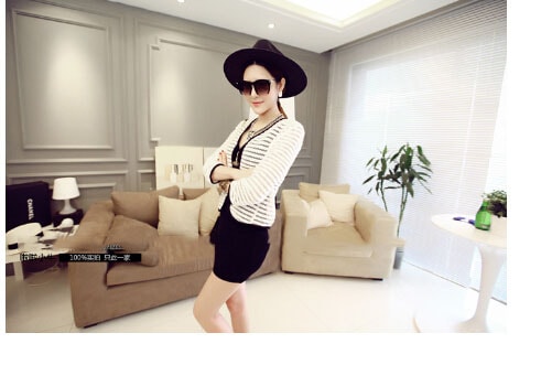 Mesh Cardigan JC638 White