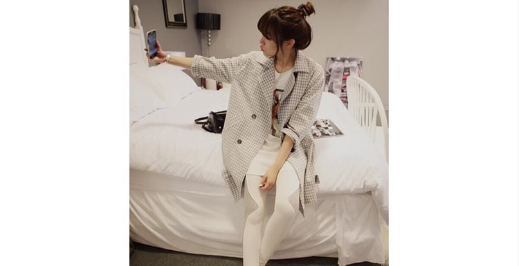 Long Coat JC639 Gray