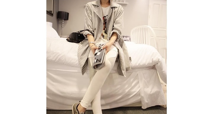 Long Coat JC639 Gray