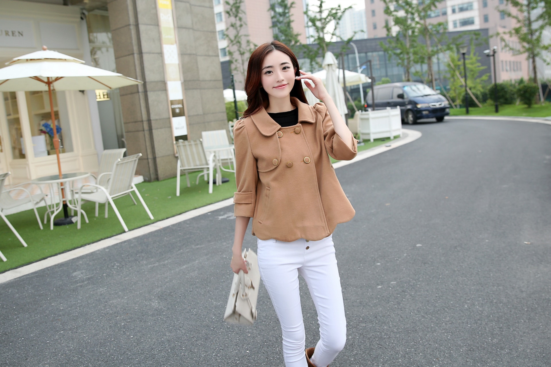 Winter Coat High Quality JC660 Camel