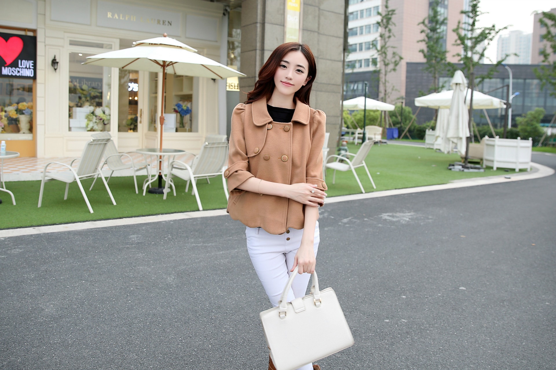 Winter Coat High Quality JC660 Camel