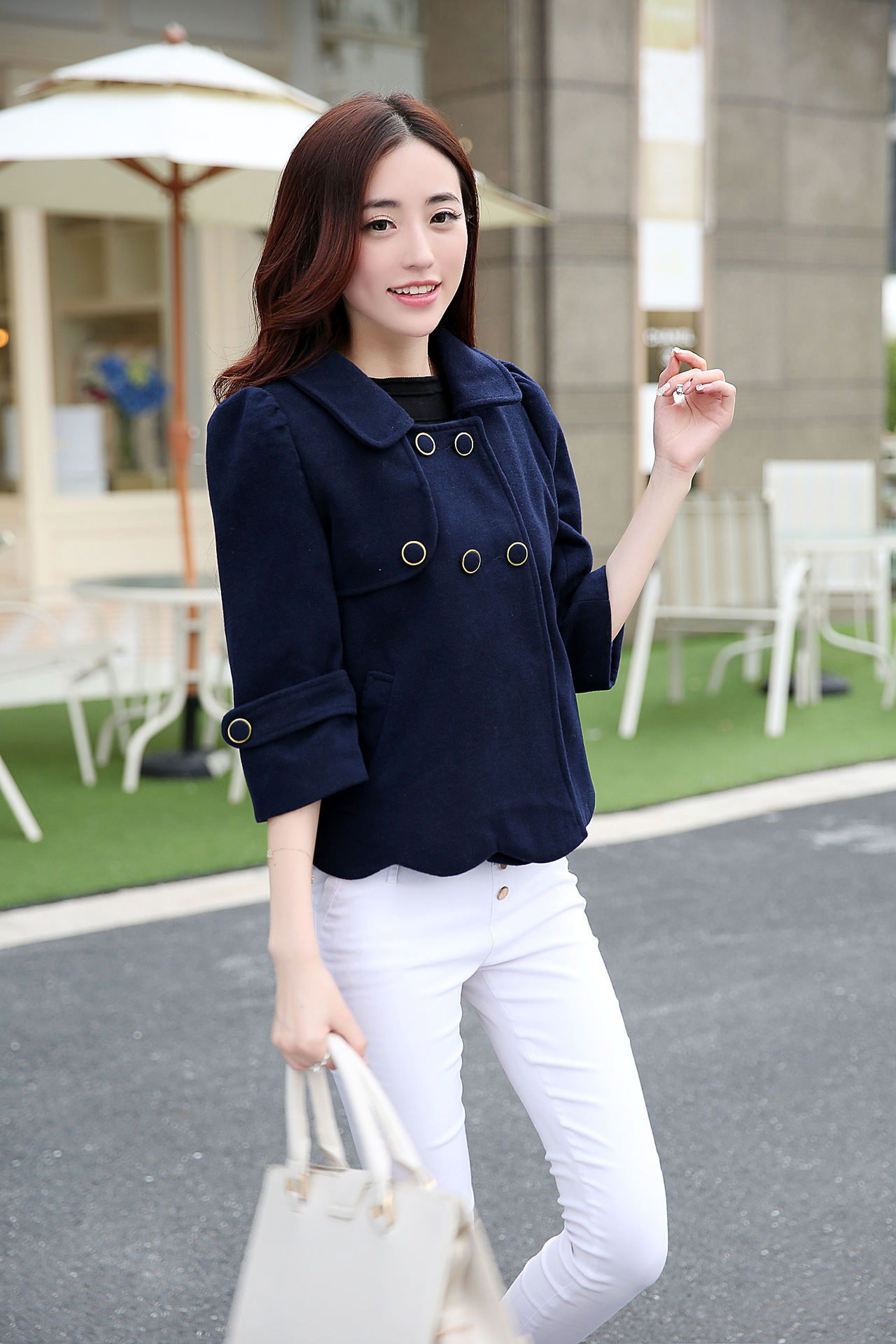 Winter Coat JC662 Dark Blue